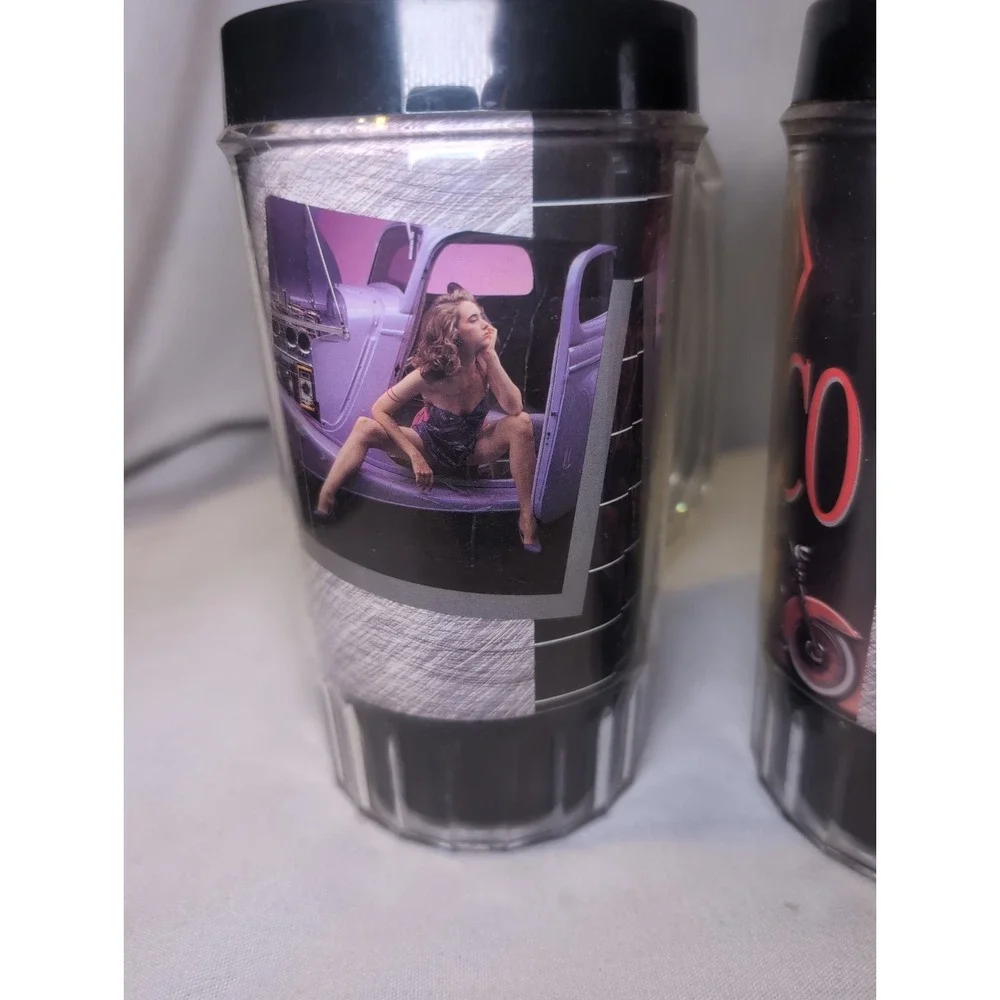 4x Vintage Matco Tools Cups Mugs Pinup Girls